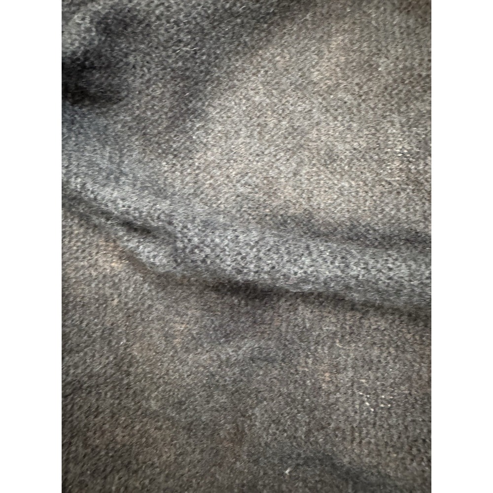 CLAUDIA NICHOLE 100% Cashmere Scarf Gray And Black OmbréOMBRE 21" X 96 - Picture 4 of 7